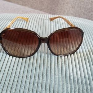 Kissing C Coach Sunglasses